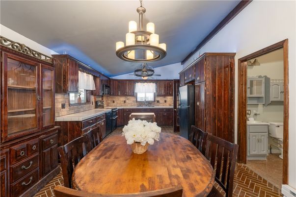 Chandelier, Dining room, Interior, Kitchen