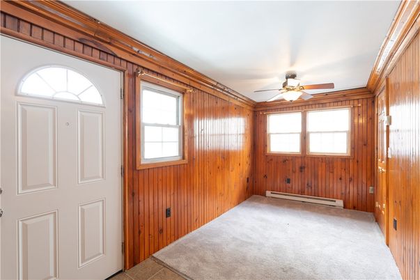 Empty room, Interior, Wooden Walls