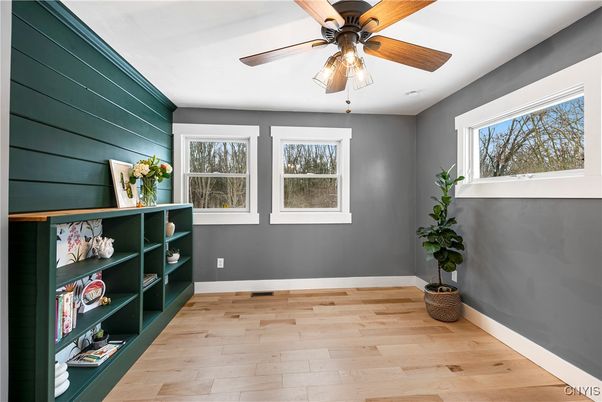 Empty room, Interior, Wood Texture Flooring