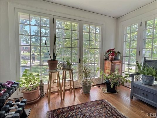 Interior, Sun Room, Wood Texture Flooring