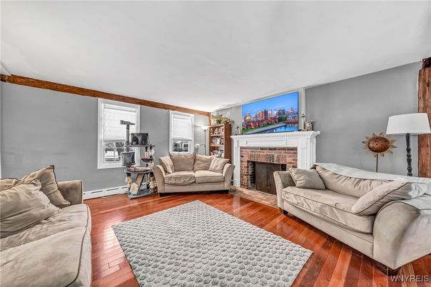 Fireplace, Interior, Living room, Wood Texture Flooring