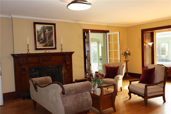 Fireplace, Interior, Living room, Wood Texture Flooring