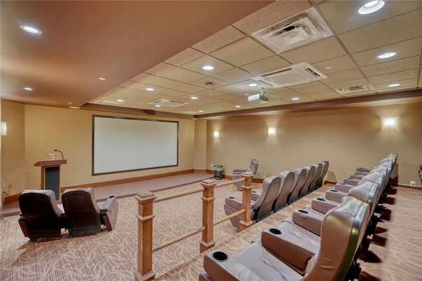 Home Theatre Room, Interior, Projection Screen, Recessed Lighting, Theatre Room