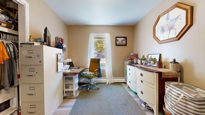 Home Office, Interior, Wood Texture Flooring