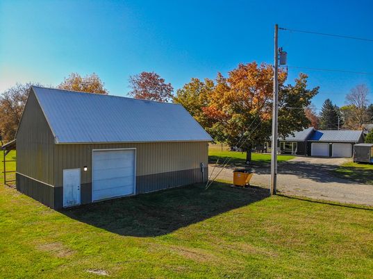Backyard, Detached Garage, Exterior