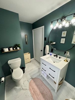 Bathroom, Interior, Marble