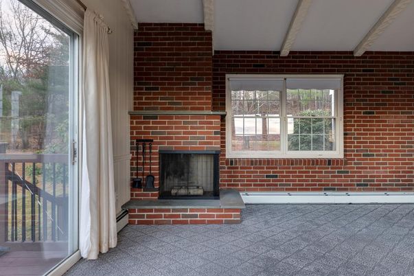 Fireplace, Interior, Stone Walls