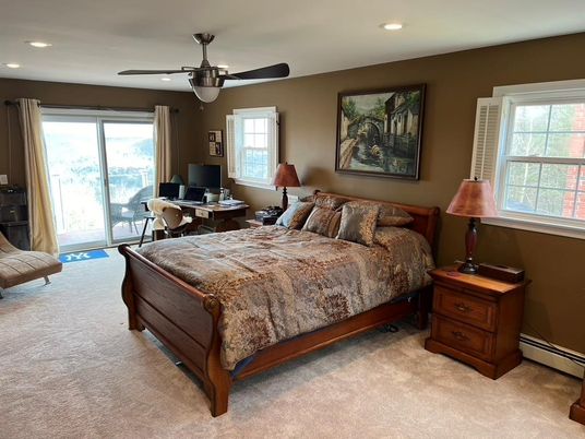 Bedroom, Home Office, Interior, Recessed Lighting