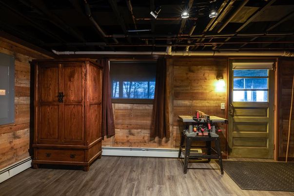 Interior, Wood Texture Flooring, Wooden Walls