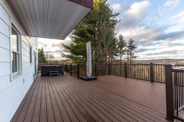 Exterior, Wood Texture Flooring