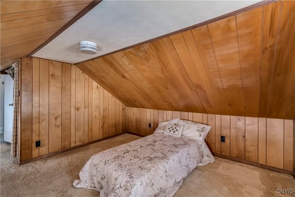 Bedroom, Interior, Wooden Ceilings, Wooden Walls