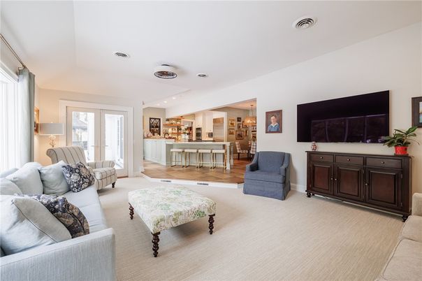 Interior, Kitchen, Living room, Recessed Lighting