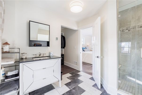 Bathroom, Bedroom, Glass Shower, Interior