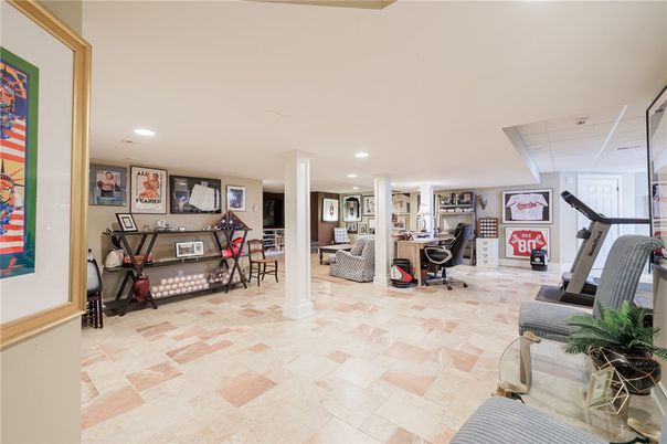 Fitness Equipment, Interior, Recessed Lighting