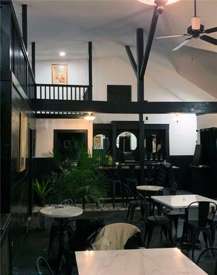 Dining room, Interior, Recessed Lighting