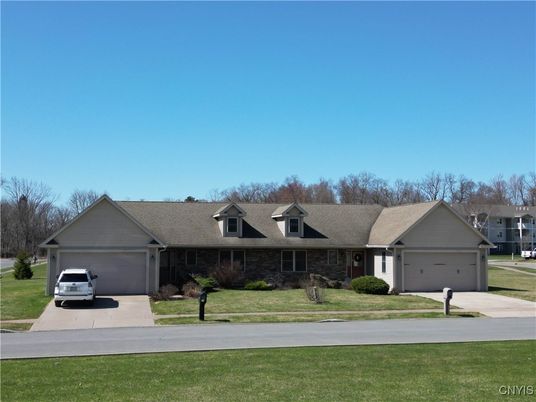 Attached, Detached Garage, Exterior, Facade, Ranch