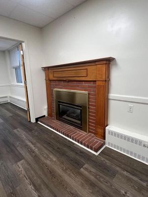 Fireplace, Interior, Wood Texture Flooring