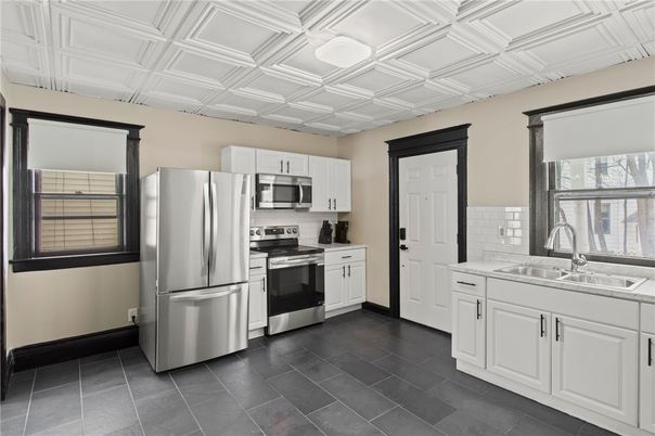 Interior, Kitchen, Stainless Steel Appliances