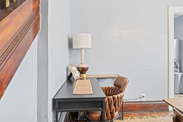 Home Office, Interior, Wood Texture Flooring