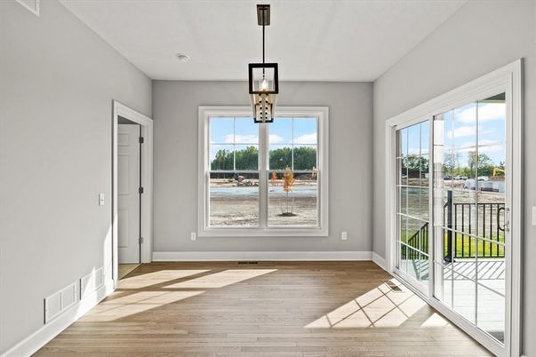 Empty room, Interior, Wood Texture Flooring