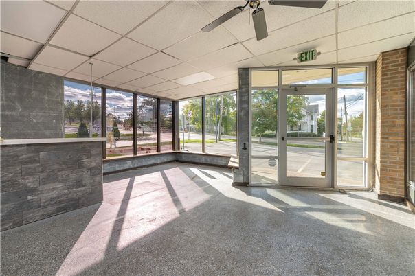 Empty room, Interior, Stone Walls, Sun Room