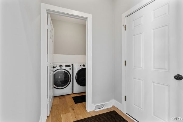 Interior, Utility Closets, Washer, Wood Texture Flooring