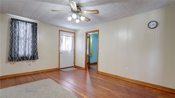 Empty room, Interior, Wood Texture Flooring