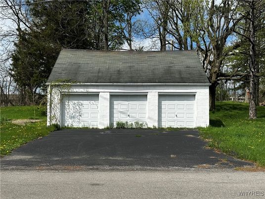 Detached Garage, Exterior, Facade, Cape Cod