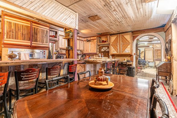 Dining room, Interior, Kitchen, Wooden Ceilings