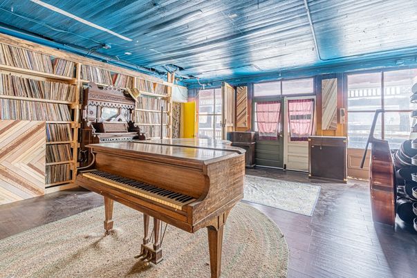 Interior, Piano, Wood Texture Flooring