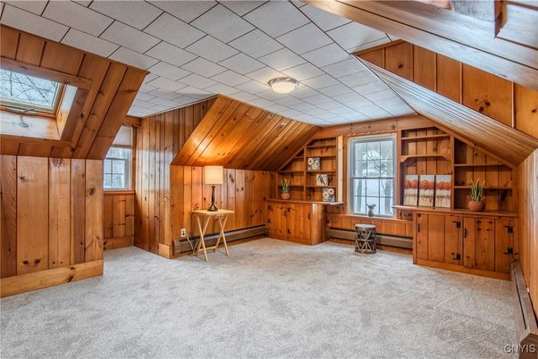 Empty room, Interior, Wooden Walls