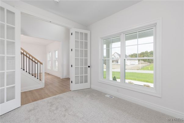 Empty room, Interior, Wood Texture Flooring