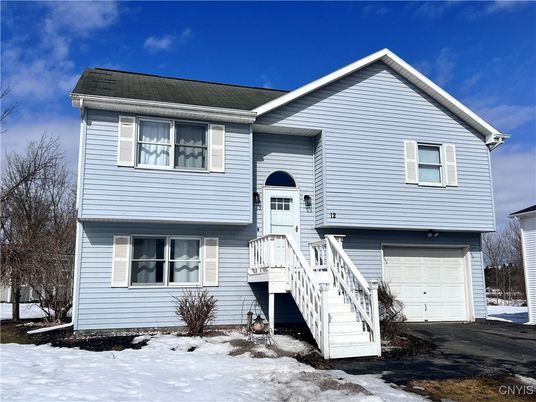 Attached, Exterior, Facade, Raised Ranch