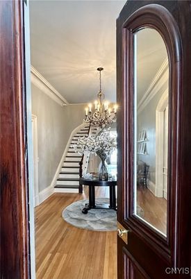Chandelier, Interior, Wood Texture Flooring