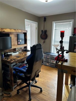 Home Office, Interior, Wood Texture Flooring