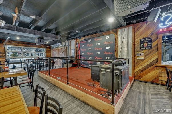 Dining room, Interior, Wooden Walls