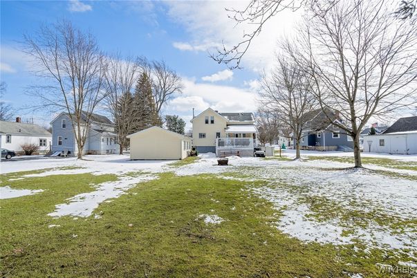 Backyard, Detached Garage, Exterior