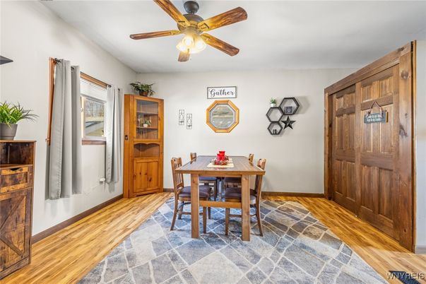 Dining room, Interior, Wood Texture Flooring