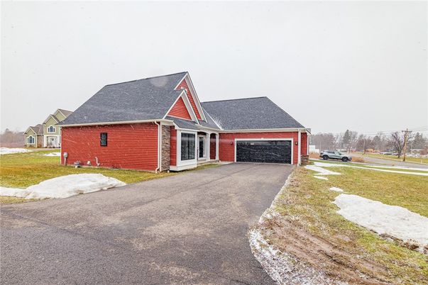 Attached, Exterior, Facade, Brick Facade, Cape Cod