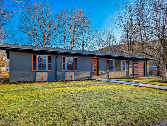 Attached, Backyard, Exterior, Facade, Ranch