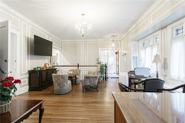 Chandelier, Home Office, Interior, Pendant Lights, Wood Texture Flooring