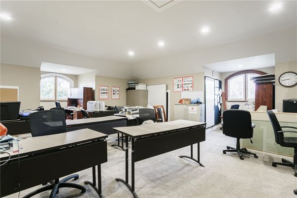 Home Office, Interior, Recessed Lighting