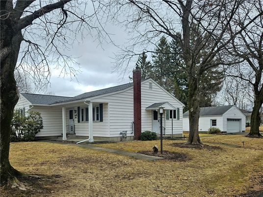 Backyard, Detached Garage, Exterior