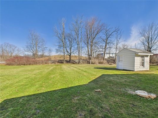 Backyard, Detached Garage, Exterior