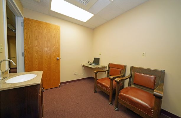 Home Office, Interior, Recessed Lighting