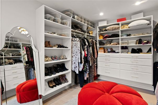 Interior, Recessed Lighting, Walk-in Closets, Wood Texture Flooring