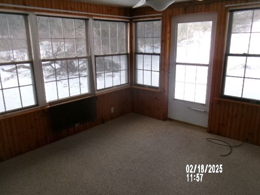 Empty room, Interior, Wooden Walls