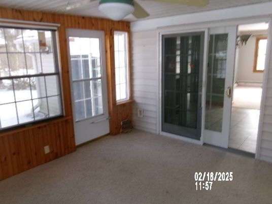Empty room, Interior, Wooden Walls