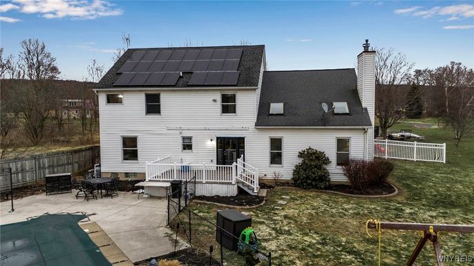 Backyard, Exterior, Solar Panels