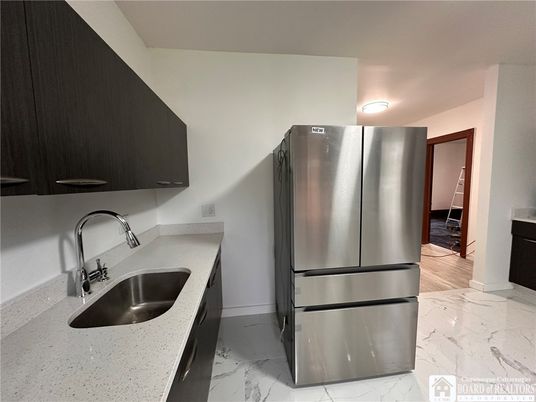 Interior, Kitchen, Marble, Stainless Steel Appliances